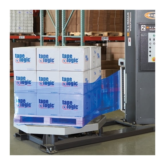 Cast Machine Stretch Film Blue 20" X 80 Gauge X 6000' Roll