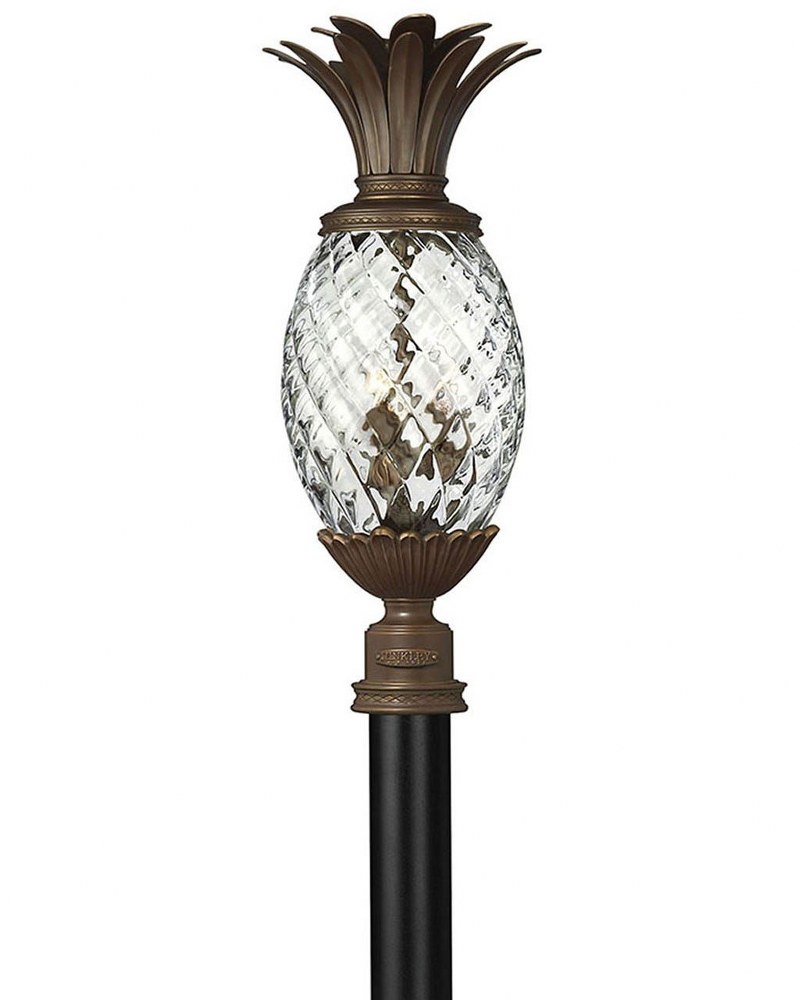 Cast Outdoor Lantern Fixture In Traditional-Glam Style 10.25 Inches Wide By 25.25 Inches High-Copper Bronze Finish-Led Lamping Type Hinkley Lighting - image 1 of 2