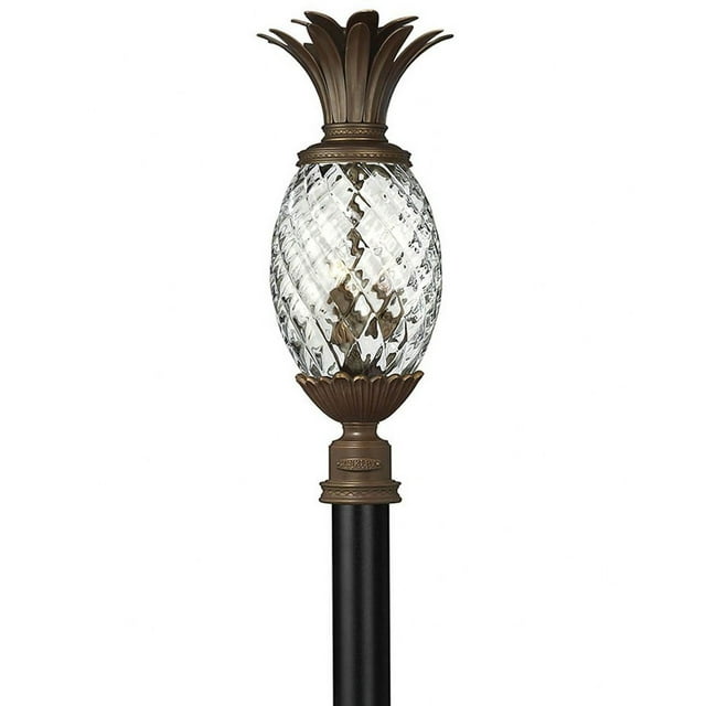 Cast Outdoor Lantern Fixture In Traditional-Glam Style 10.25 Inches Wide By 25.25 Inches High-Copper Bronze Finish-Led Lamping Type Hinkley Lighting