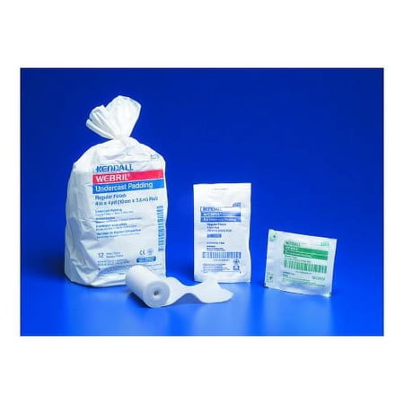 Cast Padding Undercast Webril 4 Inch X 4 Yard Cotton NonSterile (72/Case)
