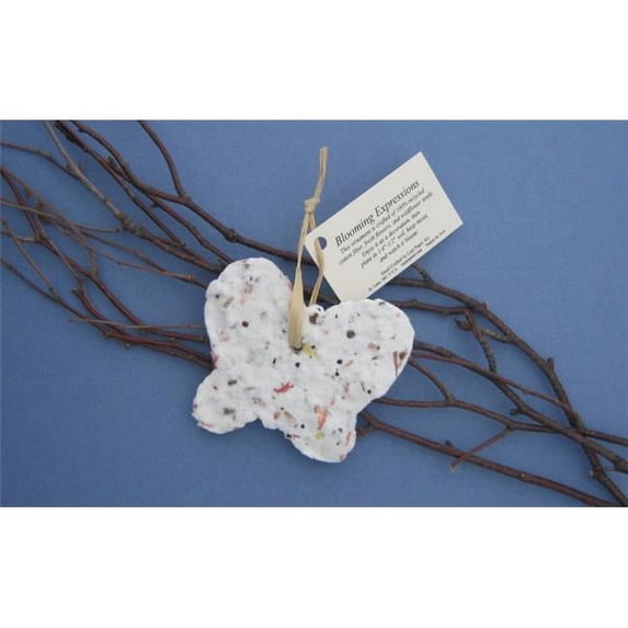 Cast Paper Art Ornament-Butterfly