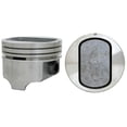 thumbnail image 1 of Cast Pistons (Set of 8) & Premium Rings | for 69-76 Ford 5.8L 351 OHV V8 16V Windsor Engines | Car/Truck/SUV/Van | Contains (8) Pistons (Size 060) with Premium Rings, 1 of 1