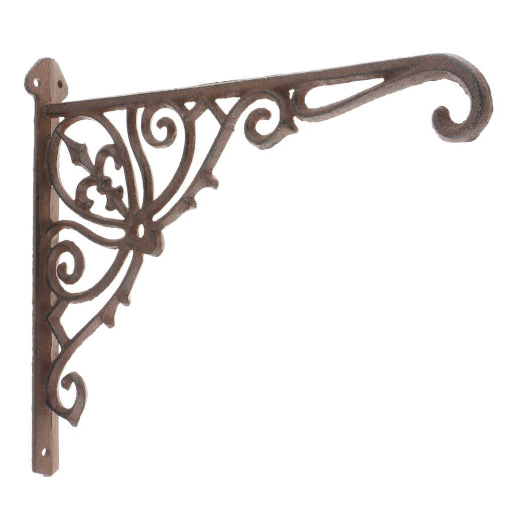 Cast Shelf Brackets Wall Mounted Floating Shelf Brackets described+as described, L L