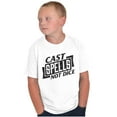 thumbnail image 1 of Cast Spells Not Dice Dragon Gamer Crewneck T Shirts Boy Girl Teen Brisco Brands S, 1 of 6