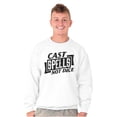 thumbnail image 1 of Cast Spells Not Dice Dragon Gamer Sweatshirt for Men or Women Brisco Brands M, 1 of 6