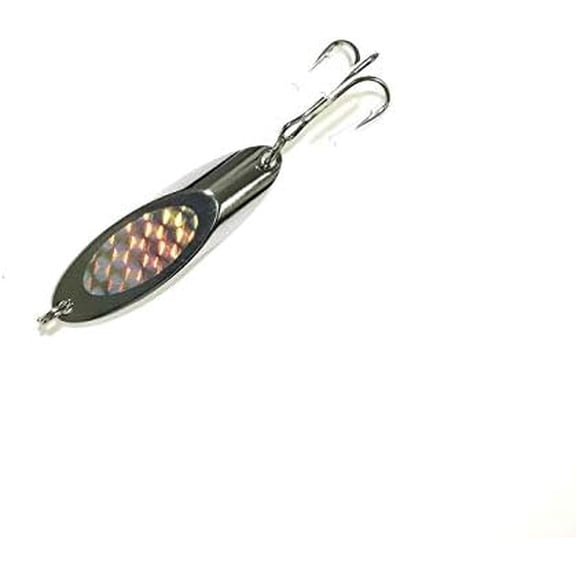 Cast Spoon Lures 2oz, 6 Pcs Silver for Long-Distance Casting, Flashy Action, Ideal for Saltwater & Freshwater Predatory Fish$$Sport & Recreation Other