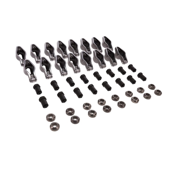 Cast Steel Rocker Arms, 1.6 Ratio, 3/8 in. Stud for Small Block Chevy
