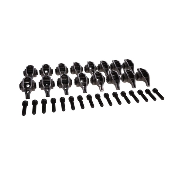 Cast Steel Rocker Arms 1.8 Ratio Needle Bearing Trunnion for Chevy LT
