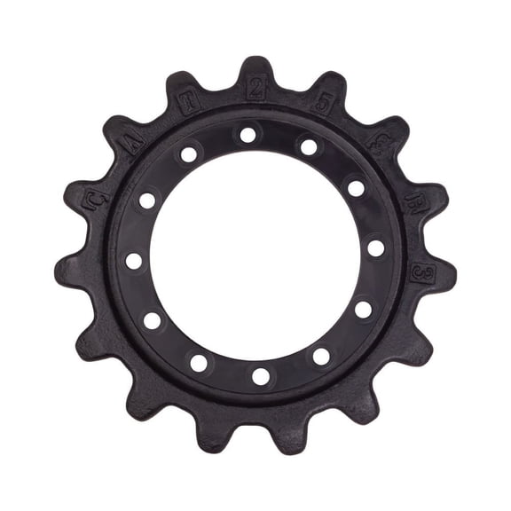 Cast Track Sprocket for Caterpillar 304-1870 Track Loader - 15 Teeth & 12 Bolt Holes - Carbon Structural Steel Undercarriage Components, 259D, 259B3, 239D
