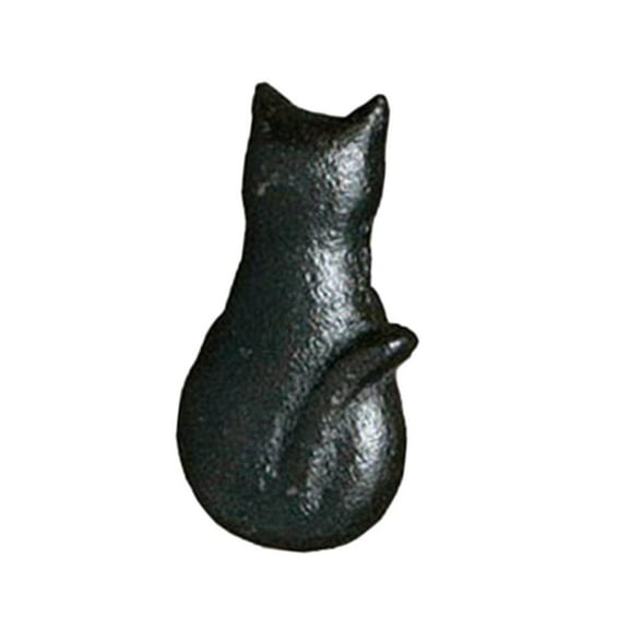 Cast cat Shaped handle for door Pull Knobs Drawer Knobs Decor - D - D D