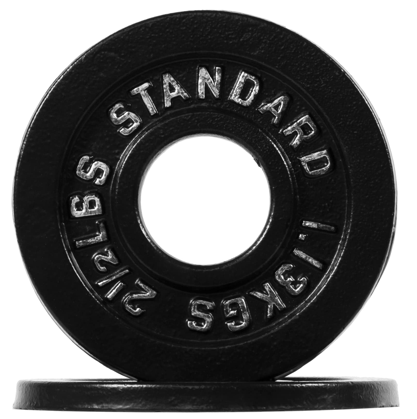 Cast iron plate weight plates for strength training and weightlifting