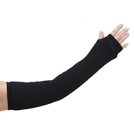 CastCoverz! Designer Arm Cast Cover, USA Made, Washable, Black, Small Long