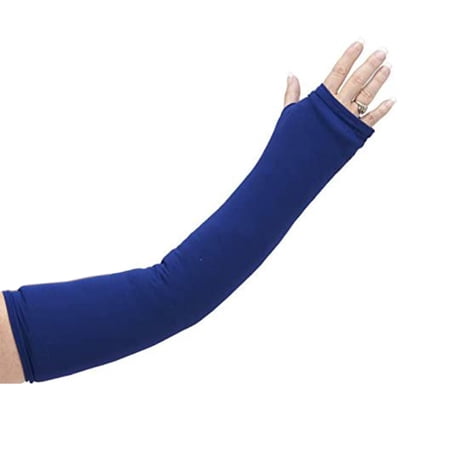 CastCoverz! Designer Arm Cast Cover, USA Made, Washable, Navy, Large Long