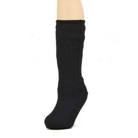 CastCoverz! Designer Leg Cast Cover, USA Made, Washable, Black, Large Short