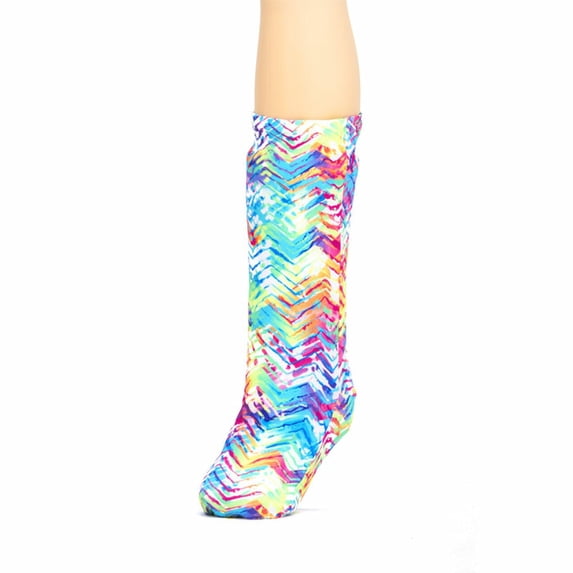 CastCoverz! Designer Leg Cast Cover, USA Made, Washable, Neon Tracks, Medium Short