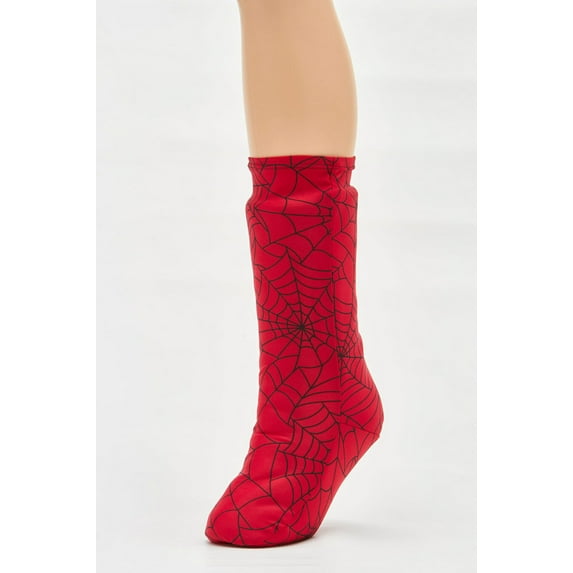 CastCoverz! Designer Leg Cast Cover, USA Made, Washable, Wicked Webs, Medium Short