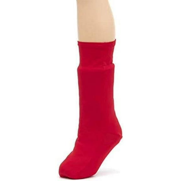 CastCoverz! Fashionable Leg Cast Cover - Real Red - Large Short- Below The Knee - Protective, Decorative and Washable - Made in USA Large (Pack of 1) Real Red