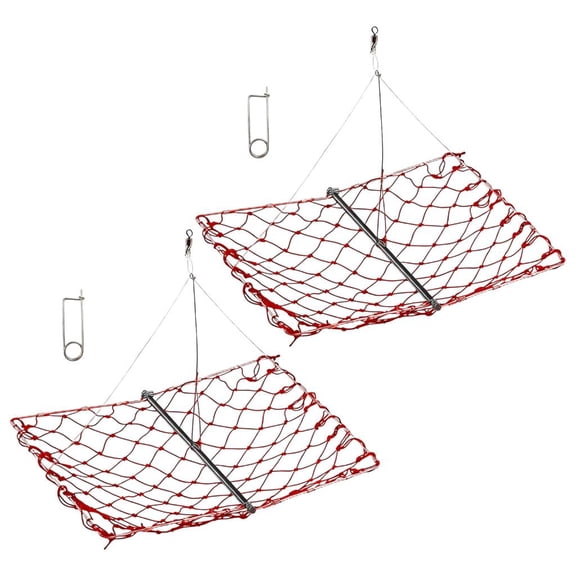 Castable Crabbing Net Castable Crabs Trap Fish Net for Freshwater and Saltwater