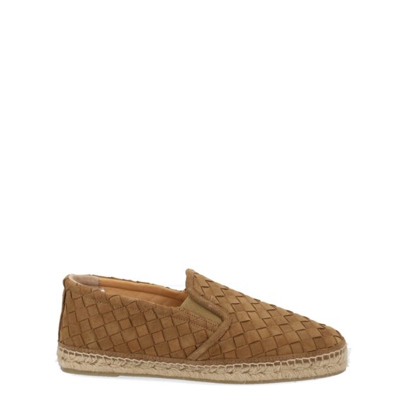 Castaner Brown Java Woven Leather Espadrilles Brown (Men's)
