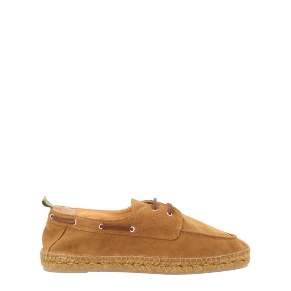 Castaner Nemot Brushed Suede Jute Loafers Brown (Men's)