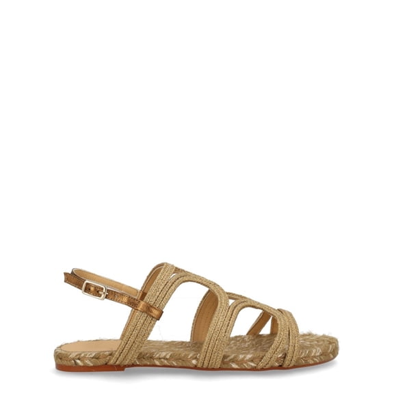 Castaner Pitra Cotton Woven Flat Sandals Brown (Women's)