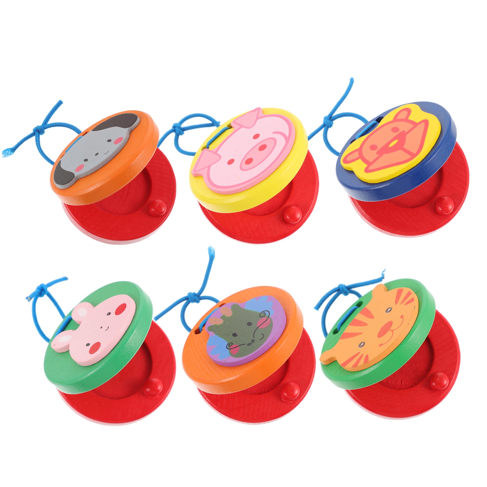 Kids Percussion Rhythm Noisemakers Toys Hand Clapper