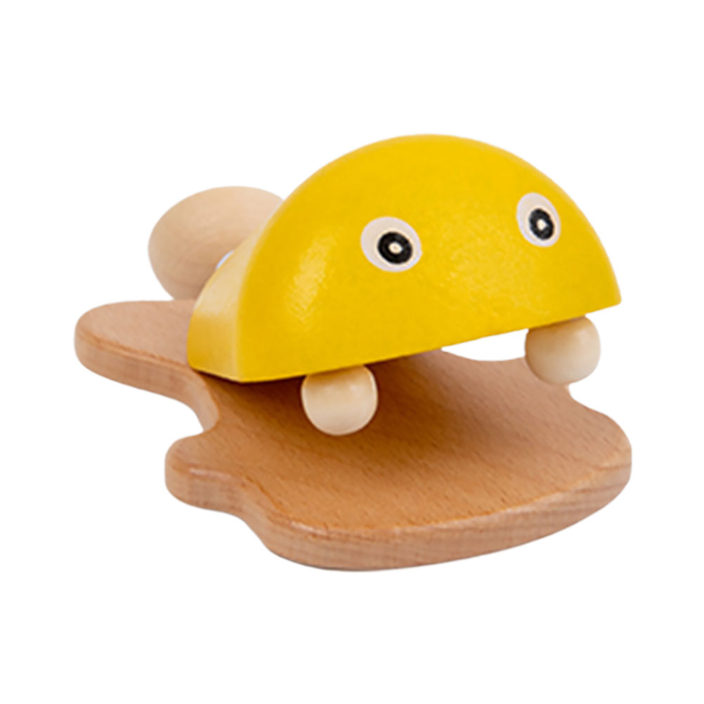 for Kids Wooden Percussion Small Fish Teaching Aids Household