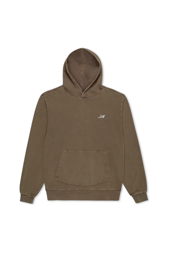 Castanza Hoodie (Brown Vintage Wash)