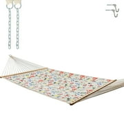 Castaway Living Large Double Quick Dry Fabric Hammock - Tropical Print