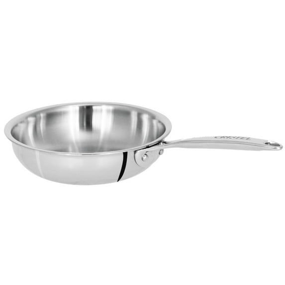 CRISTEL Castel'Pro® Ultraply® Collection Frying Pan, 5'' diameter, 3-Ply construction.