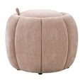 thumbnail image 1 of Castel Storage Ottoman in Blush Pink Fabric, 1 of 6