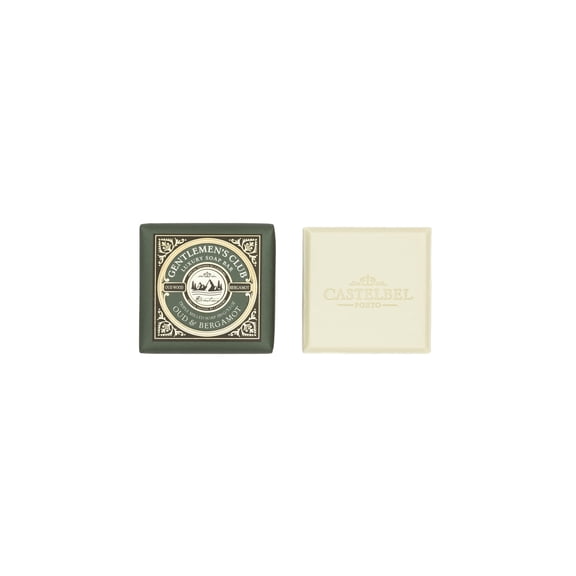 Castelbel, Gentlemen's Club Oud & Bergamot Luxury Tripple Milled Soap Bar 150g from Portugal