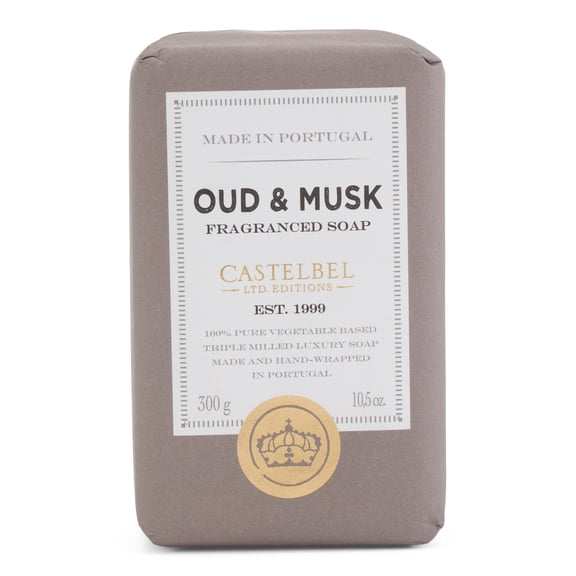 Castelbel Ltd Editions Oud & Musk Fragranced Soap - 10.5oz 2pk
