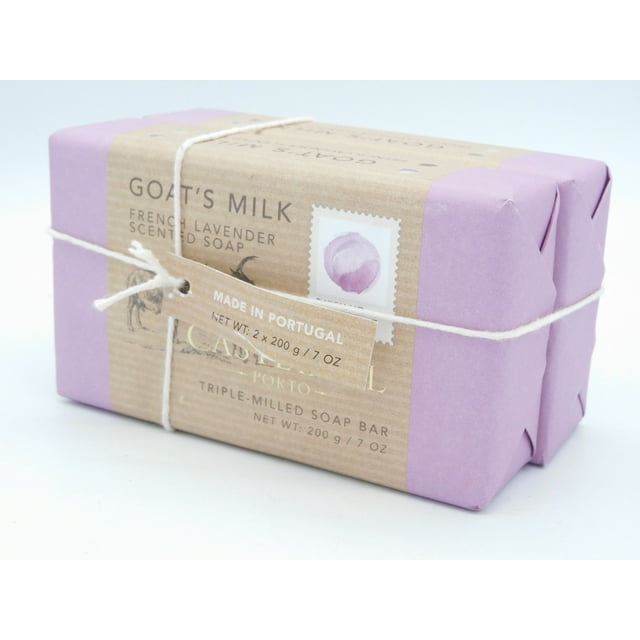 Castelbel Porto Goat’s Milk French Lavender Bar Soap - Gift Set of Two ...