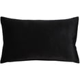 thumbnail image 1 of Castello Velvet Throw Pillows Medium Pile Soft 18 Colors 3 Sizes Polyfill Insert, 1 of 2