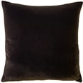 thumbnail image 1 of Castello Velvet Throw Pillows Medium Pile Soft 18 Colors 3 Sizes Polyfill Insert, 1 of 2