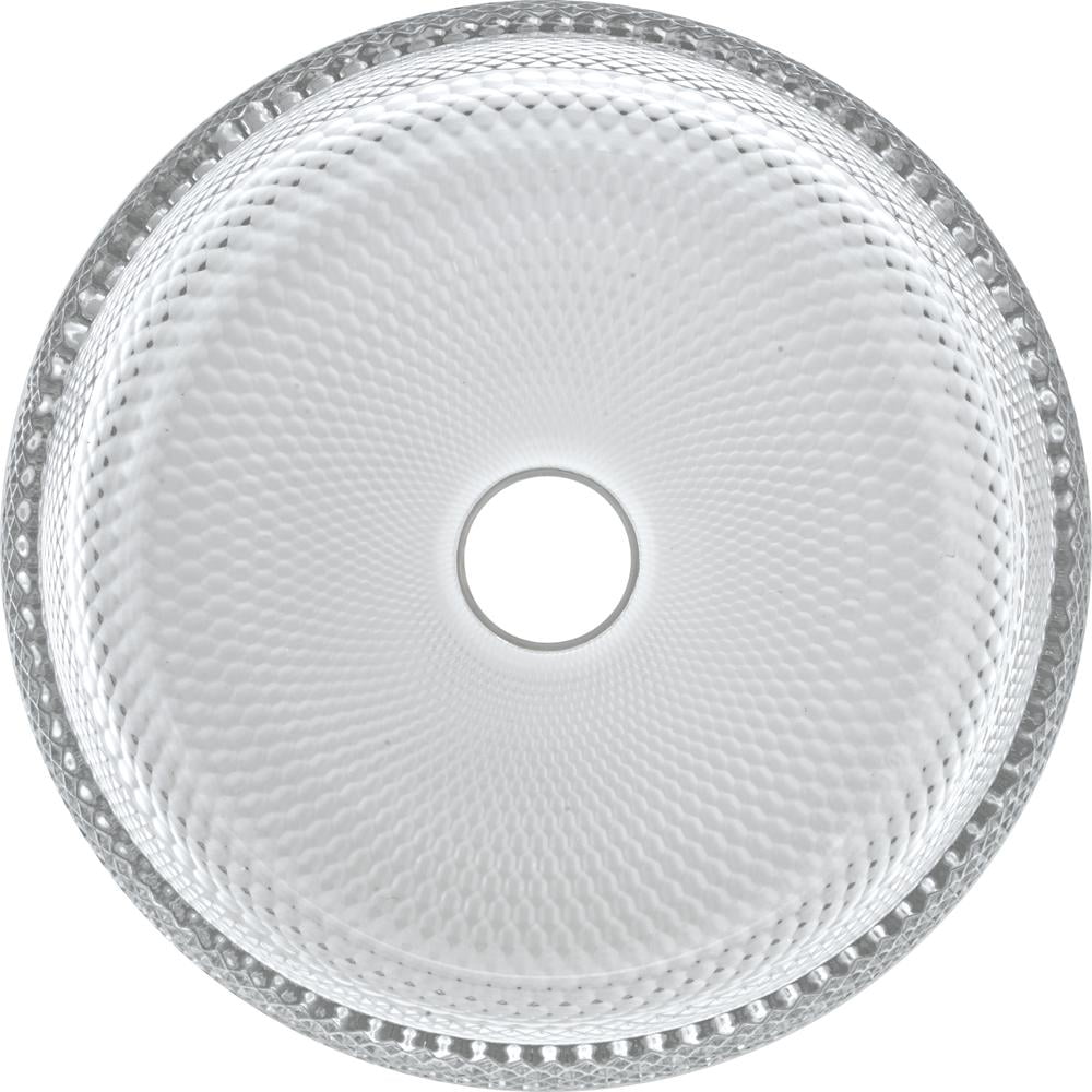 Elegant Clear Glass Textured Circular Vessel Sink