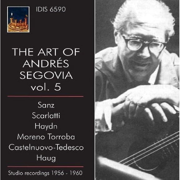 Castelnuovo-Tedesco - Art of Segovia 5 - Music & Performance - CD