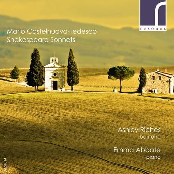 Castelnuovo-Tedesco / Riches / Abbate - Shakespeare Sonnets - Music & Performance - CD