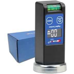 Caster Camber Wheel Alignment Level Tool Digital 4 Wheel Magnetic Caster Camber Gauge Adjustable Suspension Tool, -90 to +90 Wide Range Balance Aligner W/ LCD Screen for Car Truck SUV
