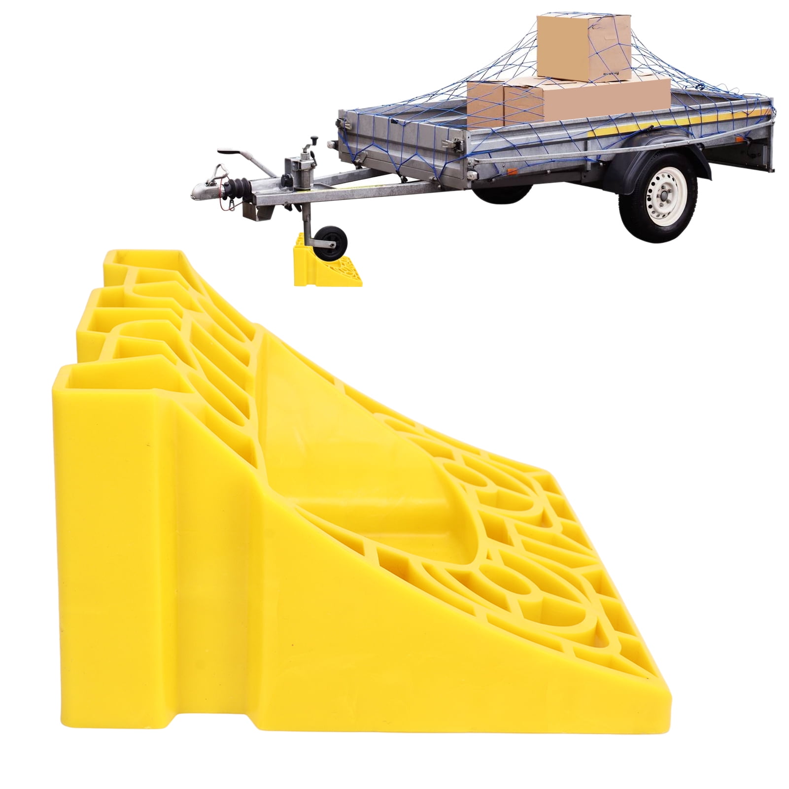 Caster Chock, Hollow Structure Heavy Duty Prevent Wheel Sinking Wheel