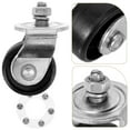 thumbnail image 1 of WEAVILUX Durable Steel Caster Wheels, 2 Ton, for Hydraulic Jacks, Easy to Install, Multi-Color, Reliable, 1 of 6