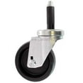 thumbnail image 1 of CasterHQ - 4" X 1-1/4" Swivel Caster | POLYOLEFIN Wheel | 3/4" Expanding STEM | 300 LBS Capacity, 1 of 2