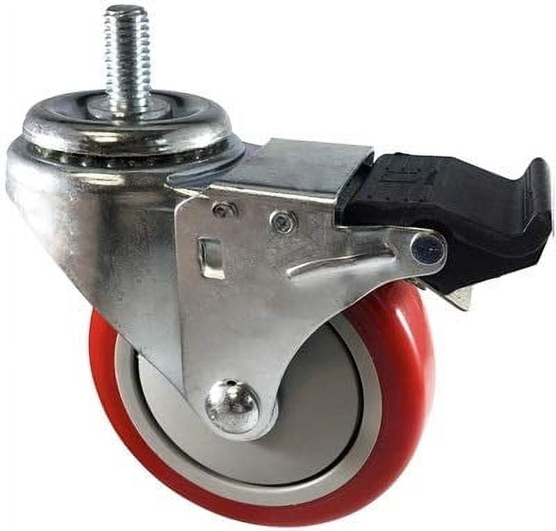JACOB HOLTZ, Swivel, 2 in Wheel Dia., Stem Caster 22E588|205 2XHRUB 84 WB JACOB HOLTZ, Swivel, 2 in Wheel Dia., Stem Caster 22E588|205 2XHRUB 84 WB