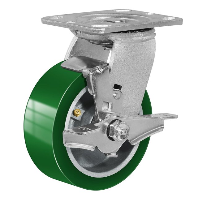 Casters Heavy Duty Casters,Polyurethane on Aluminum Casters Loading