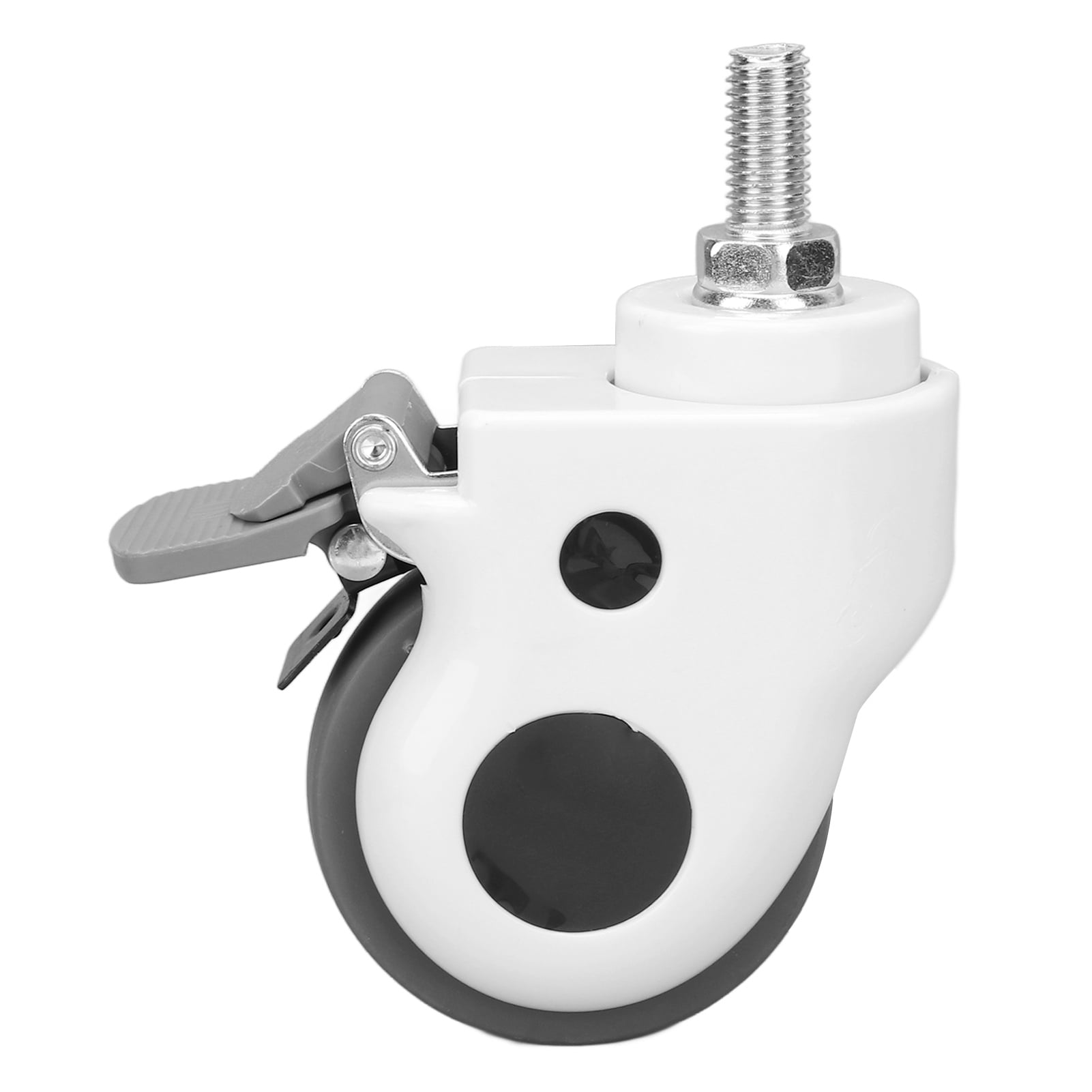 Casters Wheels, Brake Less Noise Heavy Duty Chair Casters Wheels 3 Inch For Desk