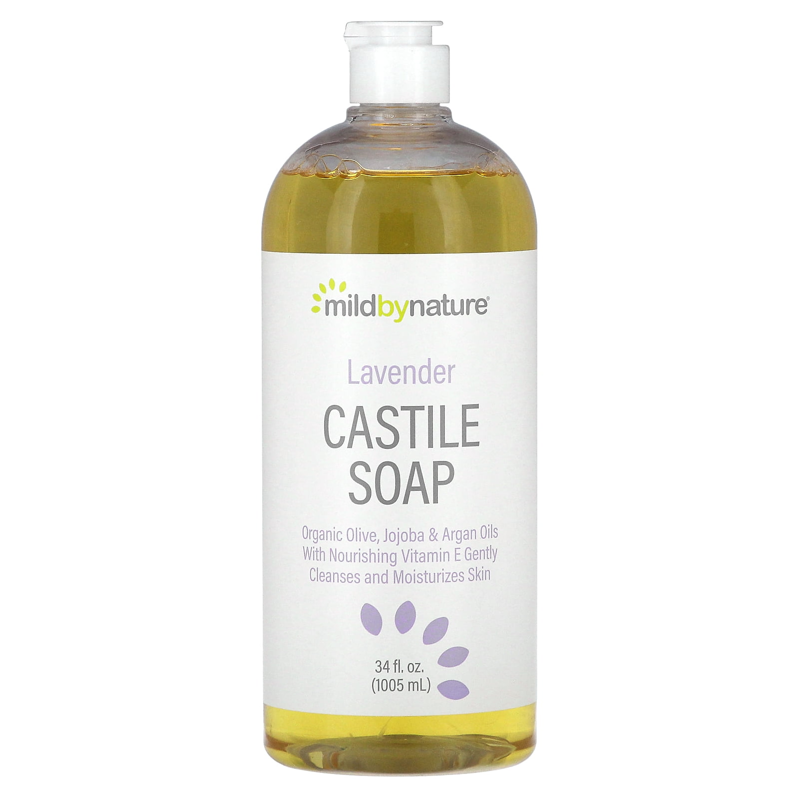 Castile Soap by Mild By Nature AllinOne Soap for Face, Body, & Hair