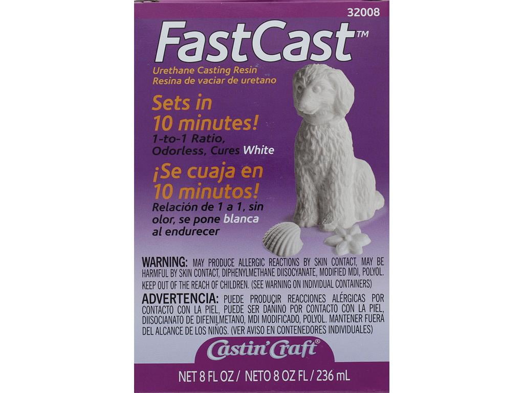 Castin'Craft FastCast Urethane Kit 8oz - Walmart.com