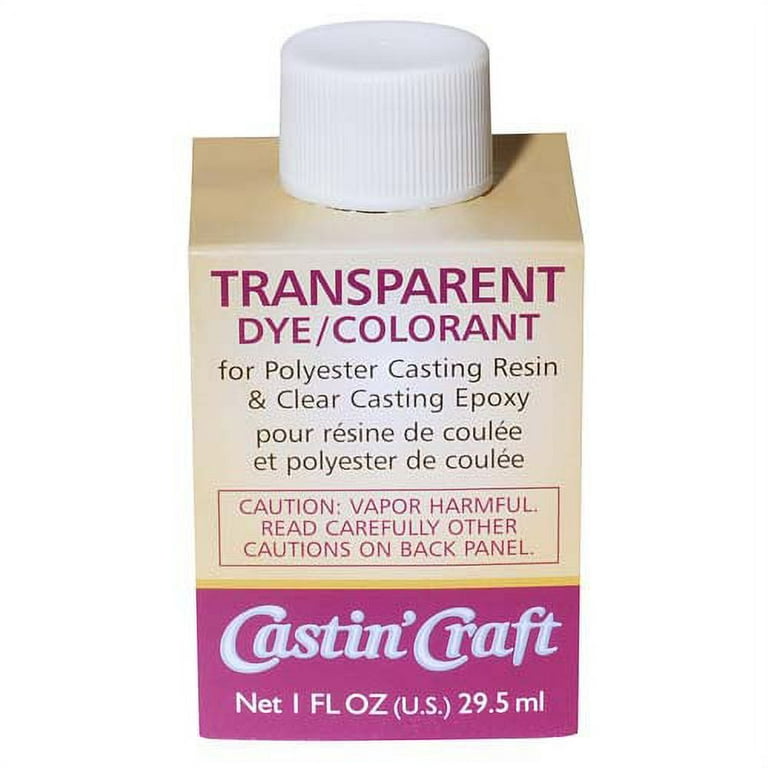 Castin' Craft Transparent Resin Dye - 1 oz, Amber 
