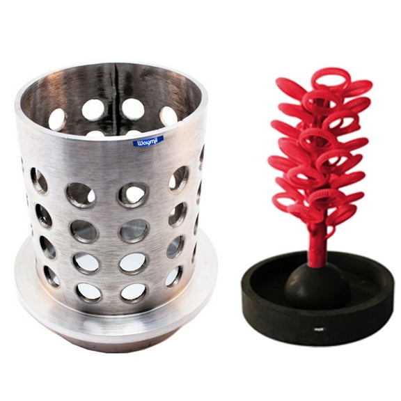 Casting Flask 3-1/2" X 5" Perforated Stainless Jewelry Vacuum Machines 1/8" Wall